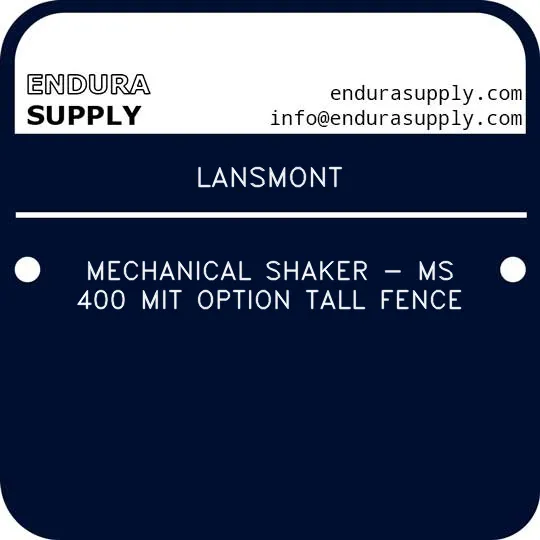 lansmont-mechanical-shaker-ms-400-mit-option-tall-fence