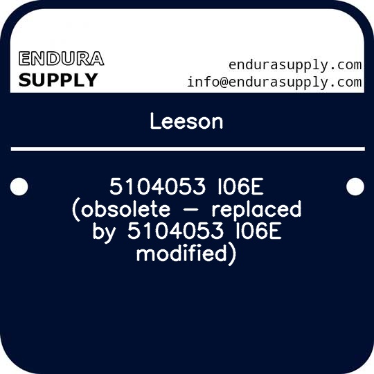 leeson-5104053-i06e-obsolete-replaced-by-5104053-i06e-modified