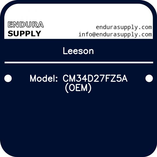 leeson-model-cm34d27fz5a-oem