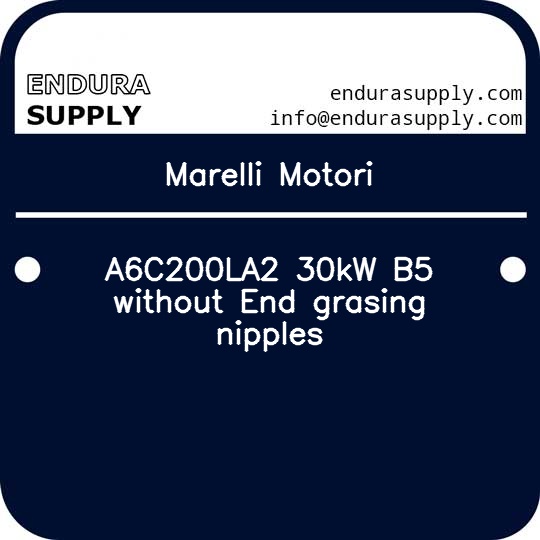 marelli-motori-a6c200la2-30kw-b5-without-end-grasing-nipples