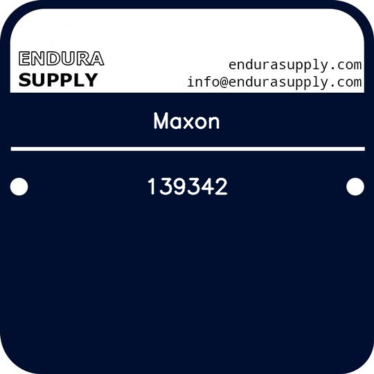 maxon-139342