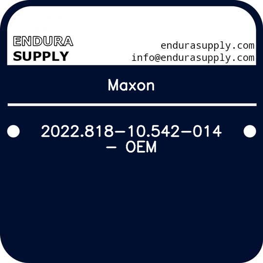 maxon-2022818-10542-014-oem
