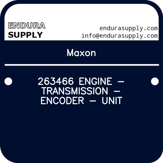 maxon-263466-engine-transmission-encoder-unit