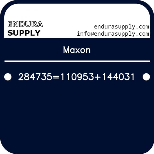 maxon-284735110953144031