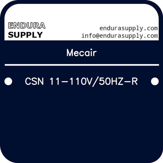 mecair-csn-11-110v50hz-r