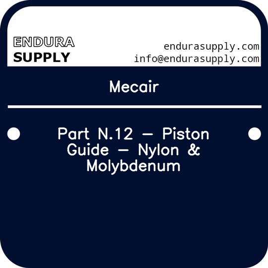 mecair-part-n12-piston-guide-nylon-molybdenum