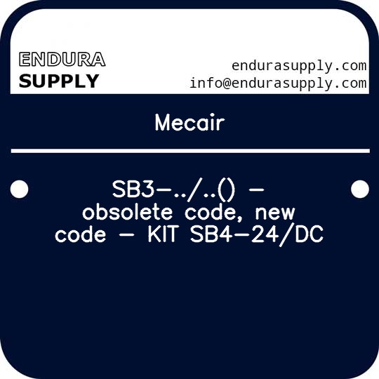 mecair-sb3-obsolete-code-new-code-kit-sb4-24dc