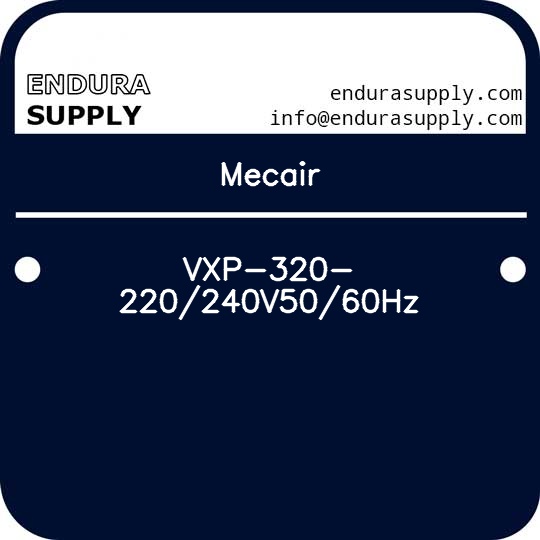 mecair-vxp-320-220240v5060hz