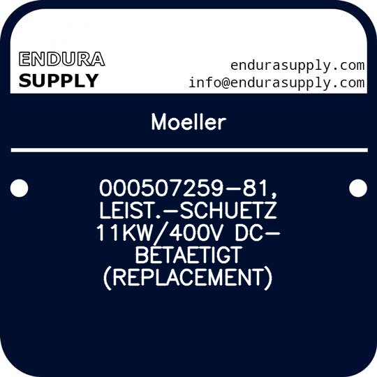 moeller-000507259-81-leist-schuetz-11kw400v-dc-betaetigt-replacement