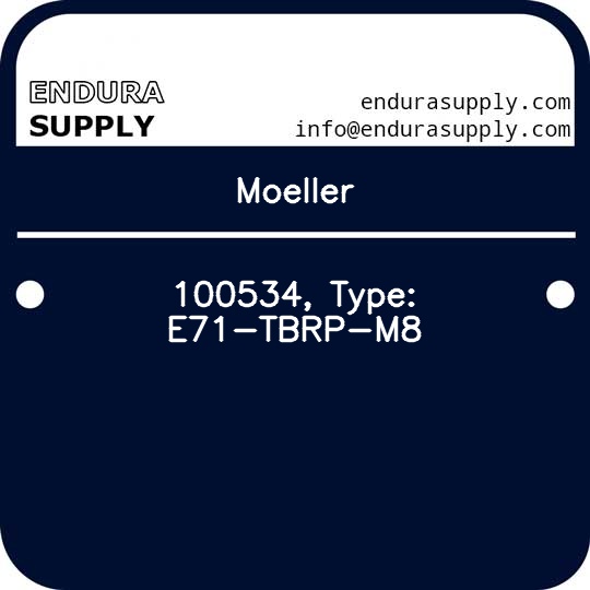 moeller-100534-type-e71-tbrp-m8