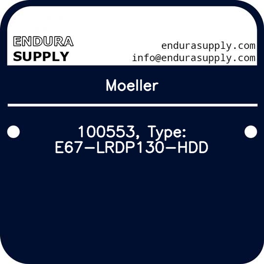 moeller-100553-type-e67-lrdp130-hdd