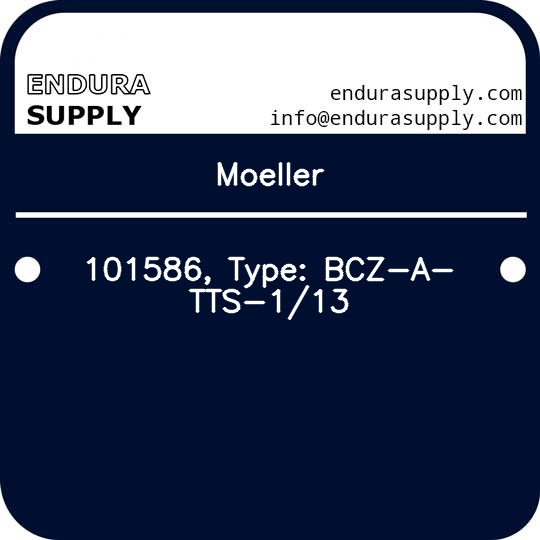 moeller-101586-type-bcz-a-tts-113
