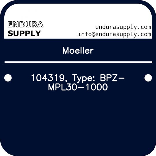 moeller-104319-type-bpz-mpl30-1000