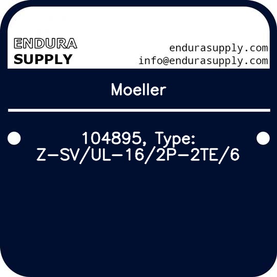 moeller-104895-type-z-svul-162p-2te6