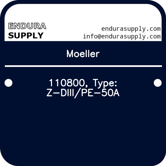 moeller-110800-type-z-diiipe-50a
