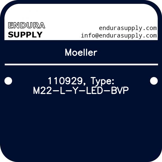 moeller-110929-type-m22-l-y-led-bvp