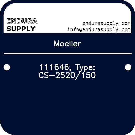 moeller-111646-type-cs-2520150