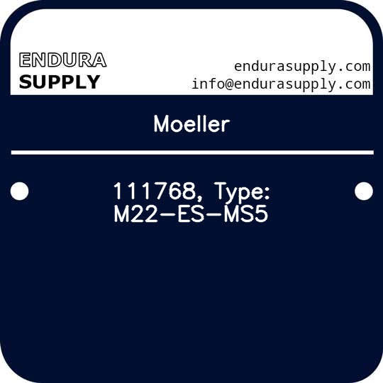 moeller-111768-type-m22-es-ms5