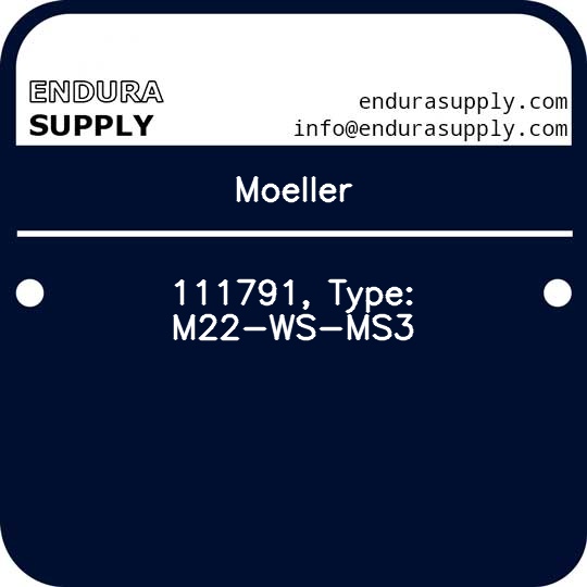 moeller-111791-type-m22-ws-ms3