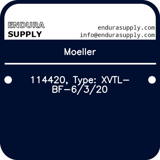 moeller-114420-type-xvtl-bf-6320