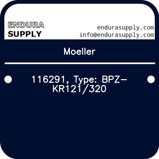 moeller-116291-type-bpz-kr121320
