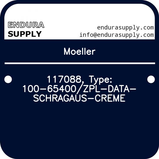 moeller-117088-type-100-65400zpl-data-schragaus-creme
