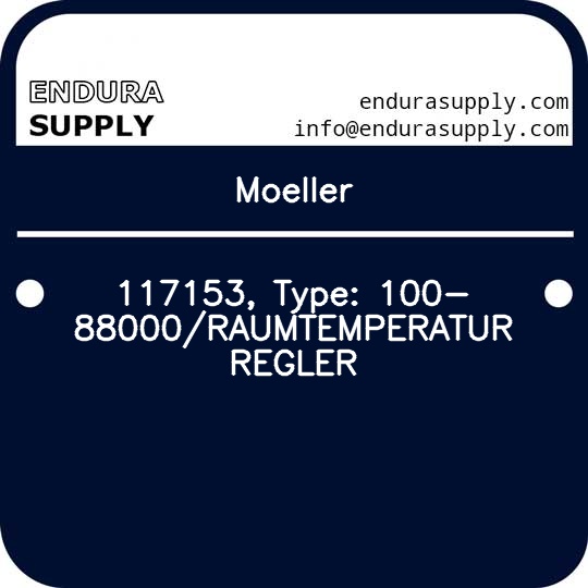 moeller-117153-type-100-88000raumtemperaturregler