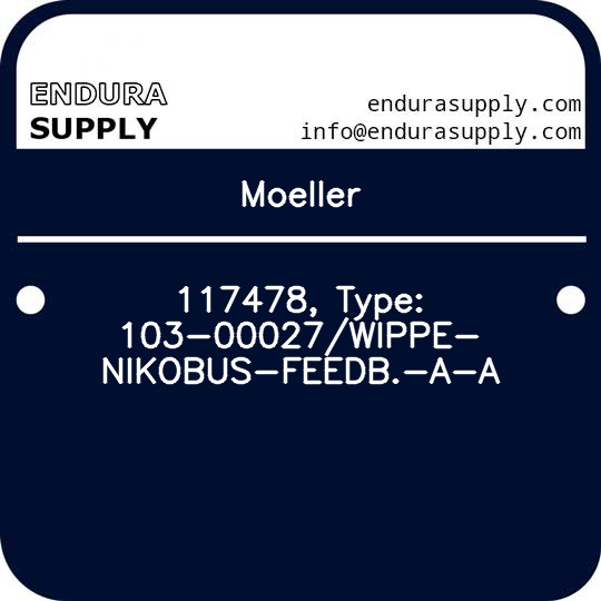 moeller-117478-type-103-00027wippe-nikobus-feedb-a-a
