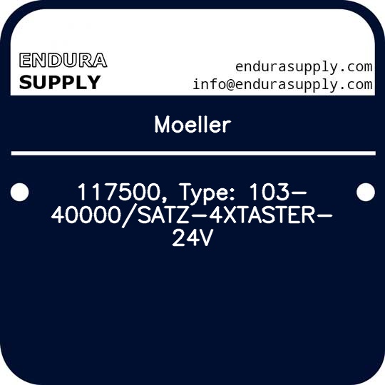 moeller-117500-type-103-40000satz-4xtaster-24v