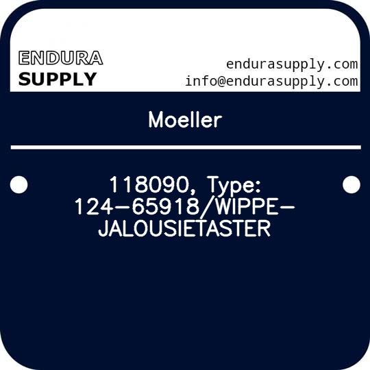 moeller-118090-type-124-65918wippe-jalousietaster