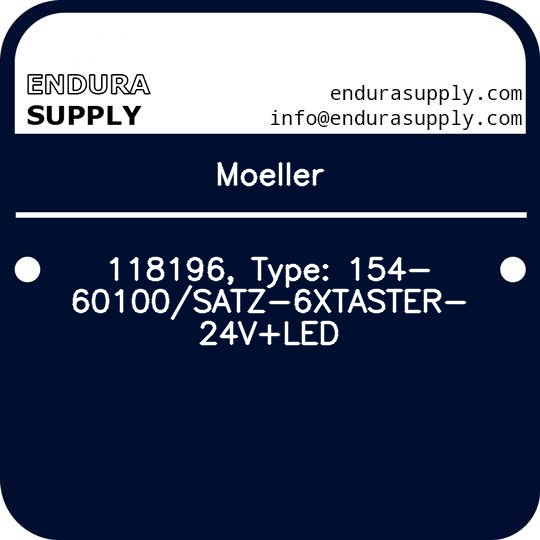 moeller-118196-type-154-60100satz-6xtaster-24vled