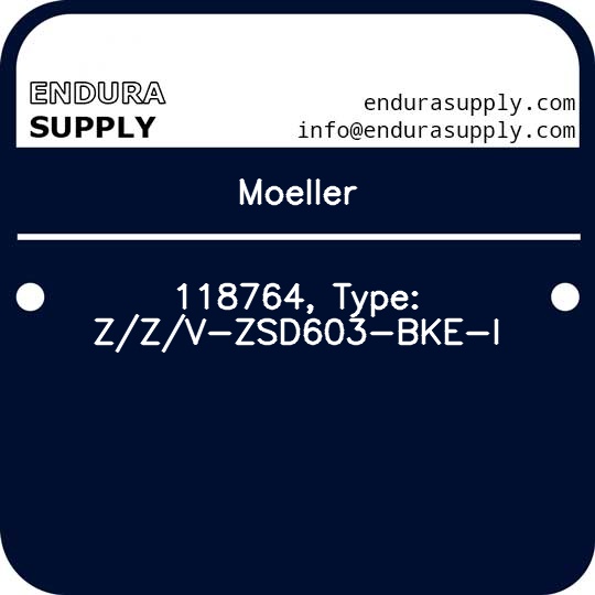 moeller-118764-type-zzv-zsd603-bke-i