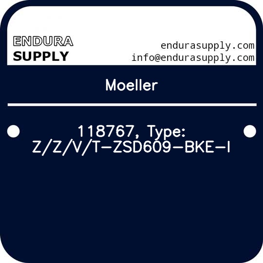 moeller-118767-type-zzvt-zsd609-bke-i