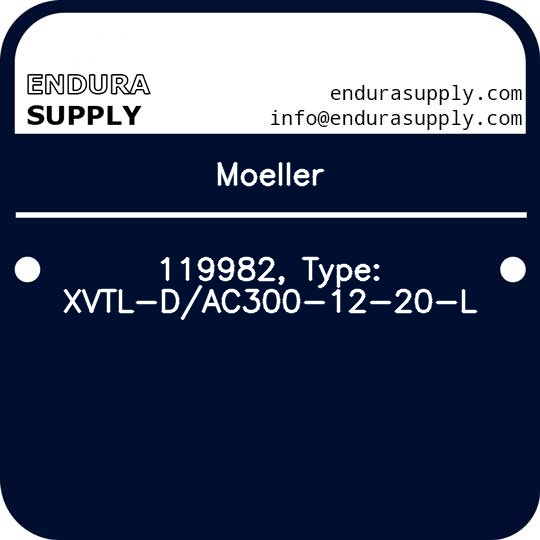 moeller-119982-type-xvtl-dac300-12-20-l