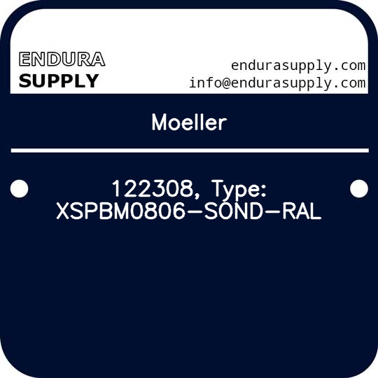 moeller-122308-type-xspbm0806-sond-ral