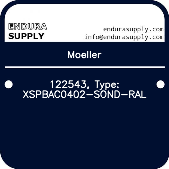moeller-122543-type-xspbac0402-sond-ral