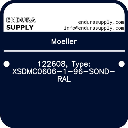moeller-122608-type-xsdmc0606-1-96-sond-ral