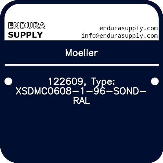 moeller-122609-type-xsdmc0608-1-96-sond-ral