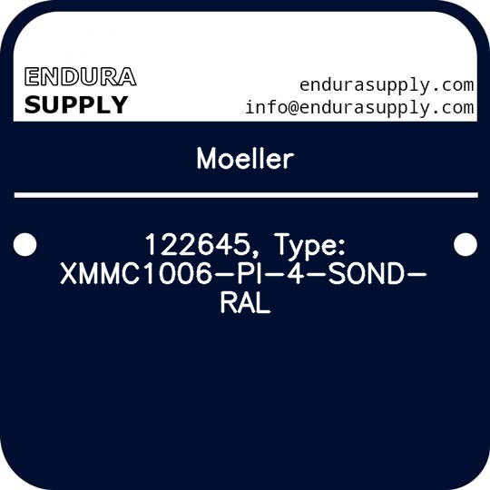 moeller-122645-type-xmmc1006-pi-4-sond-ral