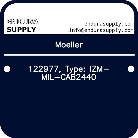 moeller-122977-type-izm-mil-cab2440