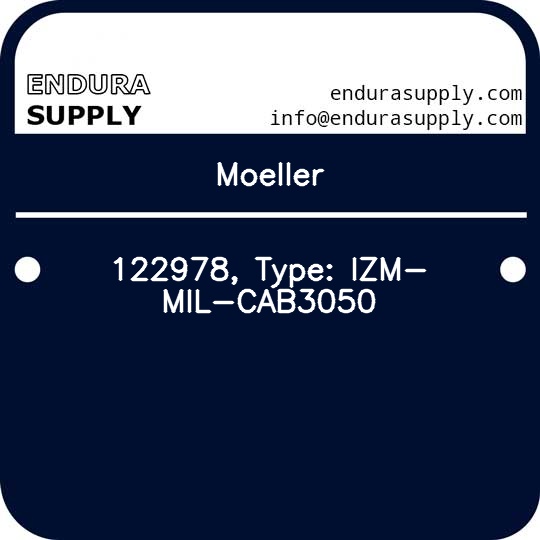 moeller-122978-type-izm-mil-cab3050