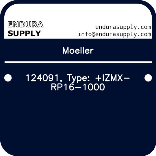 moeller-124091-type-izmx-rp16-1000