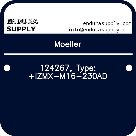 moeller-124267-type-izmx-m16-230ad