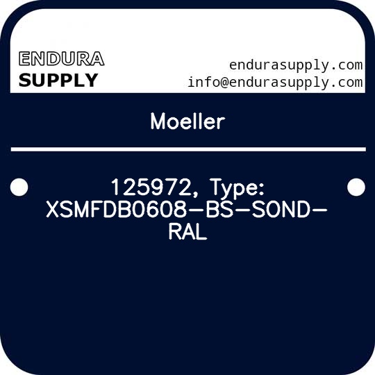 moeller-125972-type-xsmfdb0608-bs-sond-ral