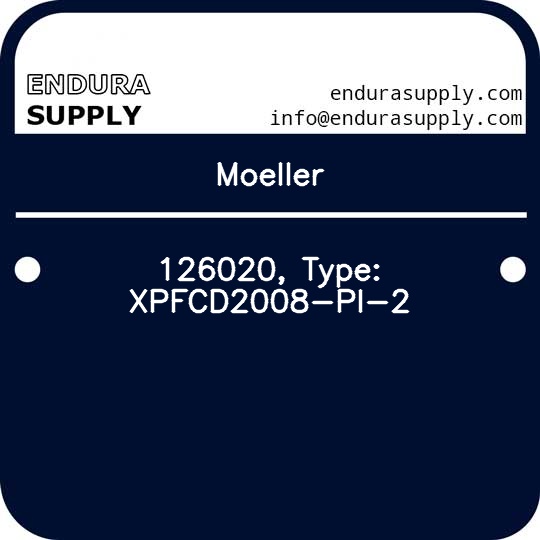 moeller-126020-type-xpfcd2008-pi-2