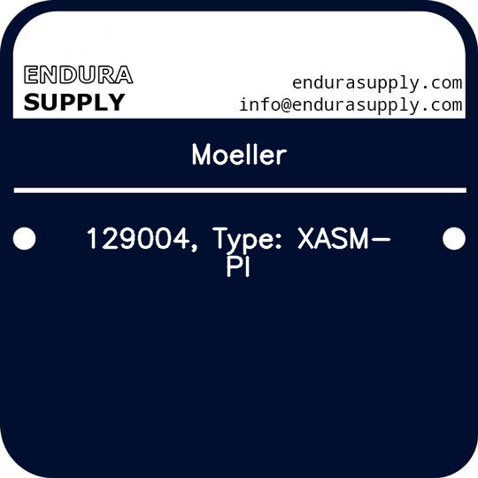 moeller-129004-type-xasm-pi