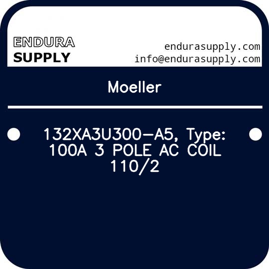 moeller-132xa3u300-a5-type-100a-3-pole-ac-coil-1102