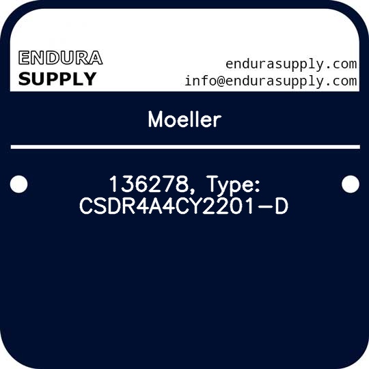 moeller-136278-type-csdr4a4cy2201-d