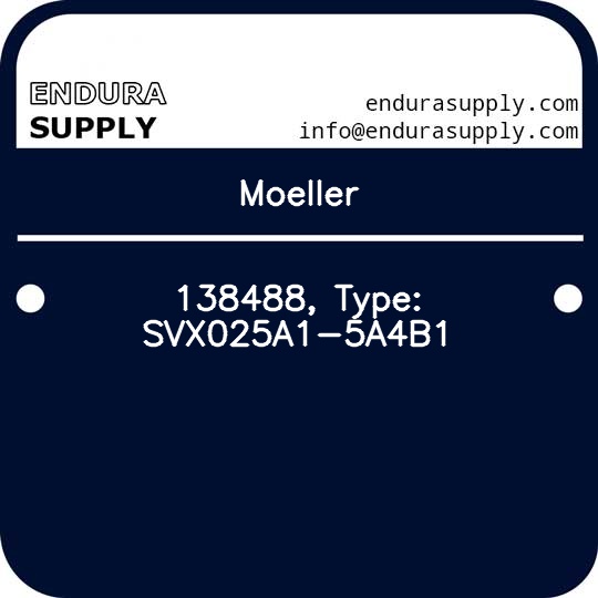moeller-138488-type-svx025a1-5a4b1