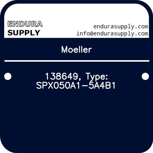 moeller-138649-type-spx050a1-5a4b1